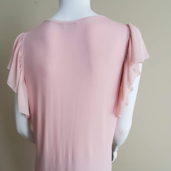 RW&CO Flutter Sleeve Blouse - Picture 2 of 6